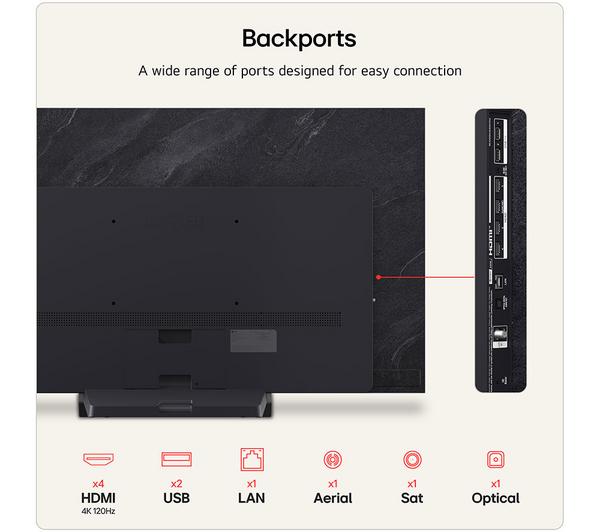 OLED 4K 165Hz AI Smart TV 55 Inch LG C6 Series 2026