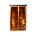 European Crafted Natural Timber Compact Outdoor Sauna