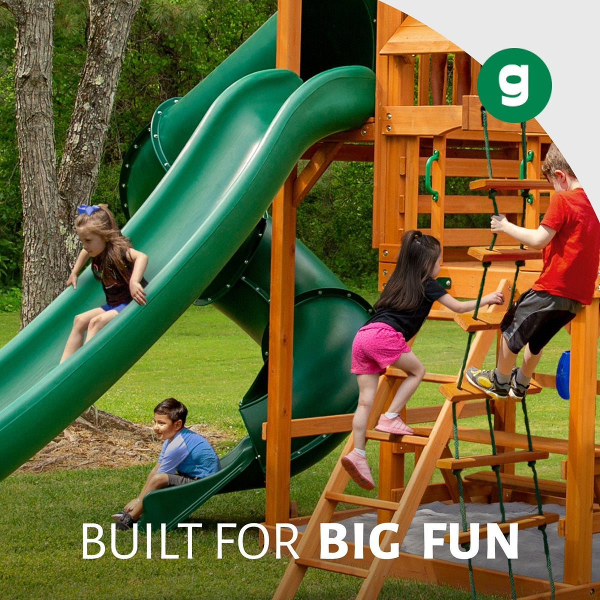 Wilderness Retreat Swing Set
