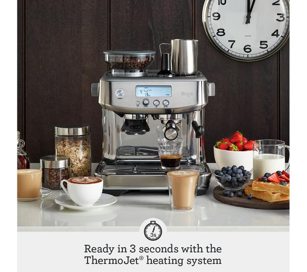 Premium Stainless Steel Sage Barista Pro Espresso Machine