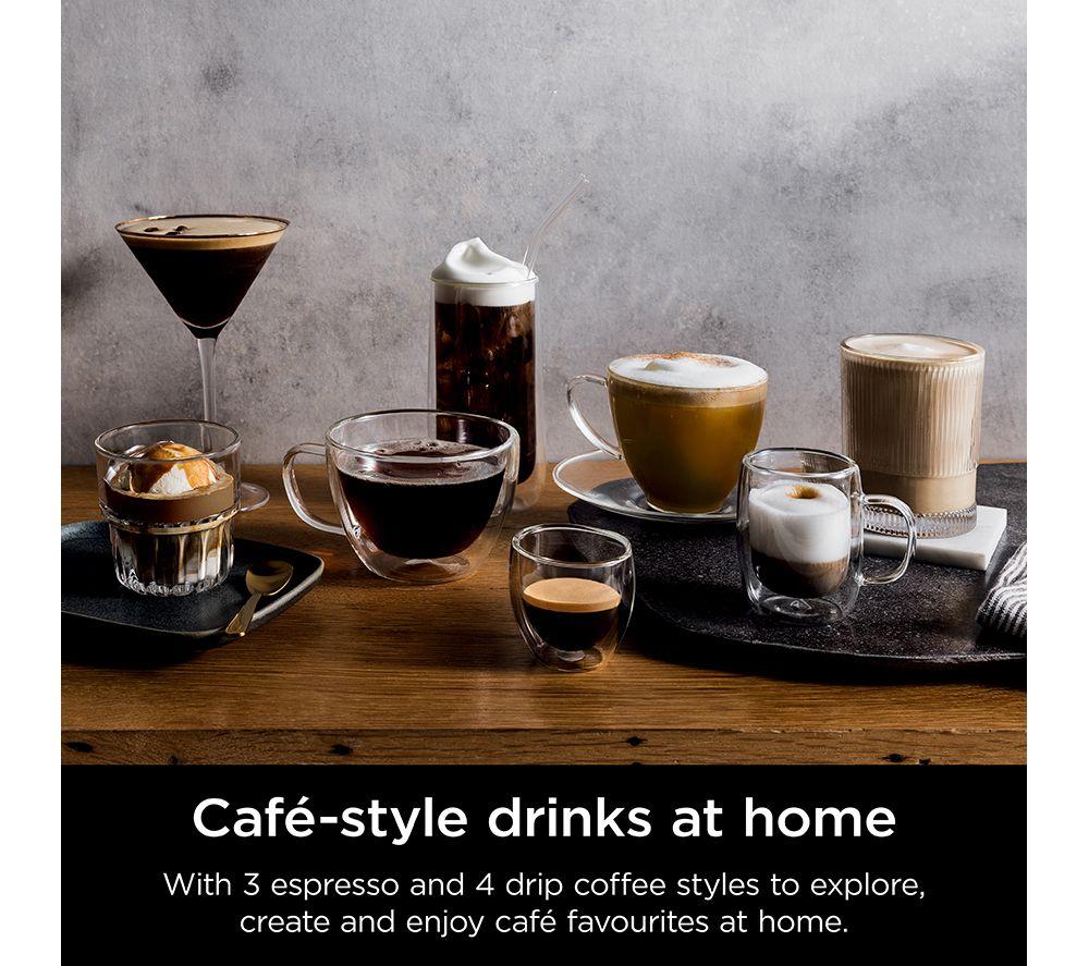 Premium Silver Finish Ninja Luxe Café Coffee Machine