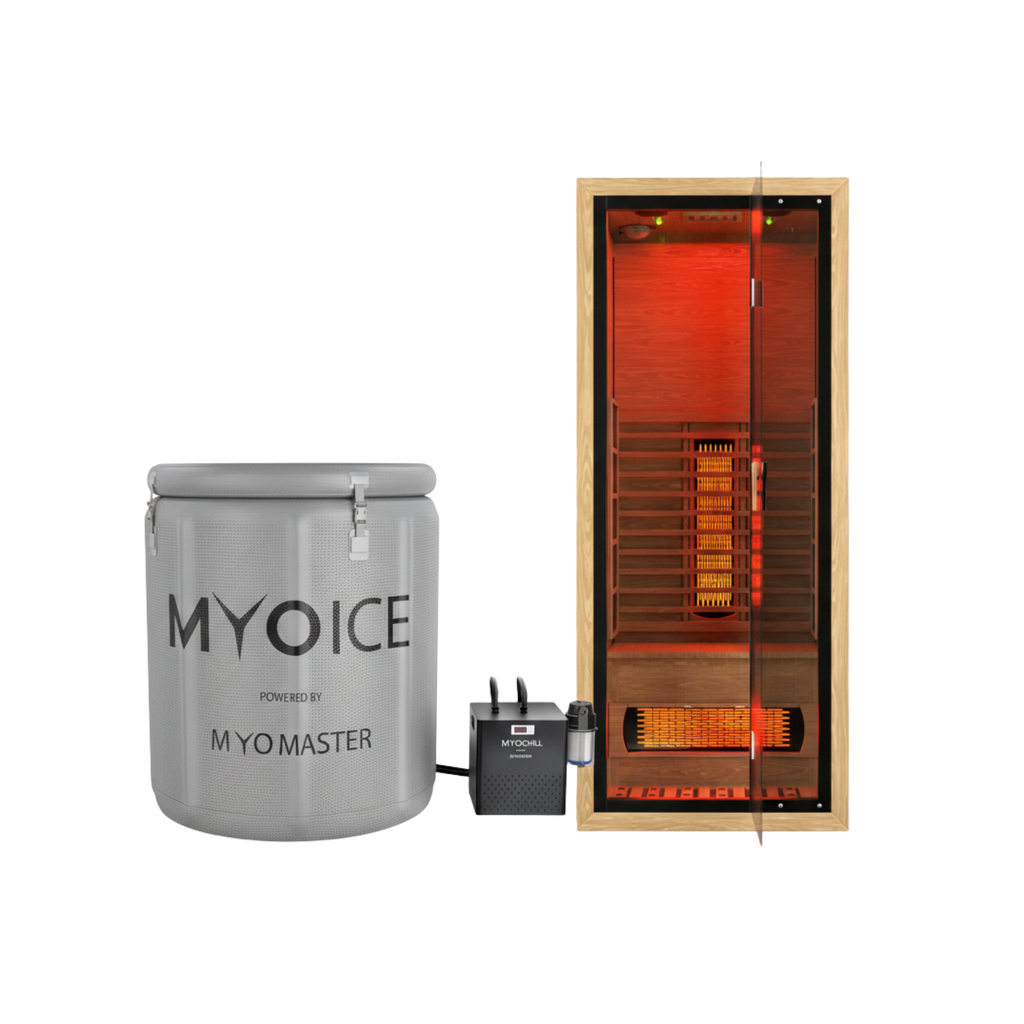 Premium Infrared Sauna, MyoIce Elite And MyoChill Bundle